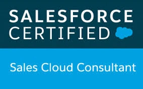 Salesforce Certified Sales Cloud Consultant badge